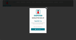 Desktop Screenshot of isofood.net